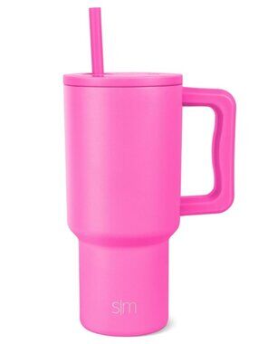 Simple Modern 30 fl oz Insulated Stainless Steel Trek Tumbler, Raspberry Vibes